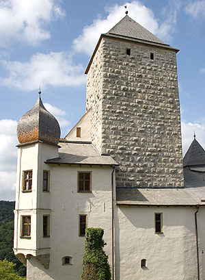 Bild: Burg Prunn, Bergfried